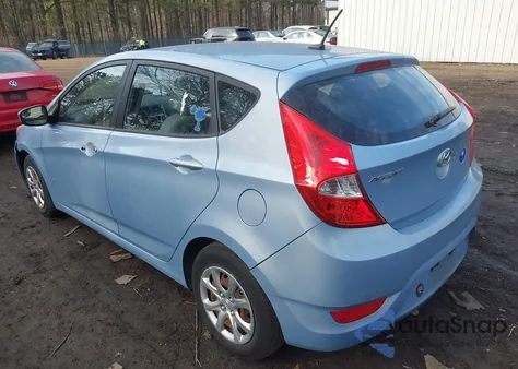 2014 Hyundai Accent Gs z USA, uszkodzony, nr VIN KMHCT5AE9EU147988